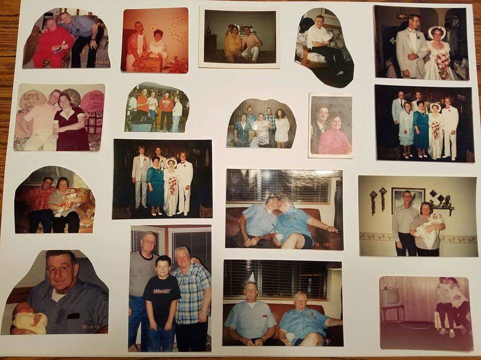 Memorial wall photo