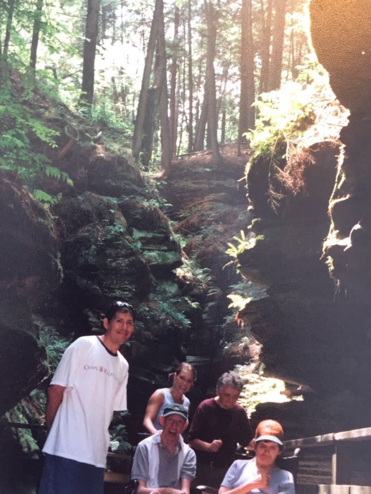 Memorial wall photo