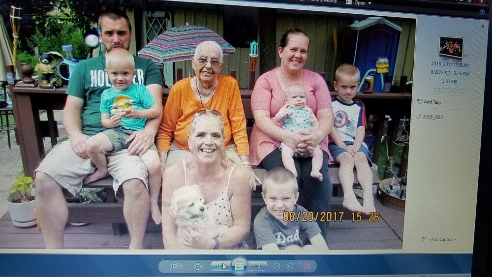 Memorial wall photo