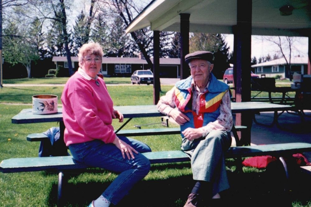 Memorial wall photo