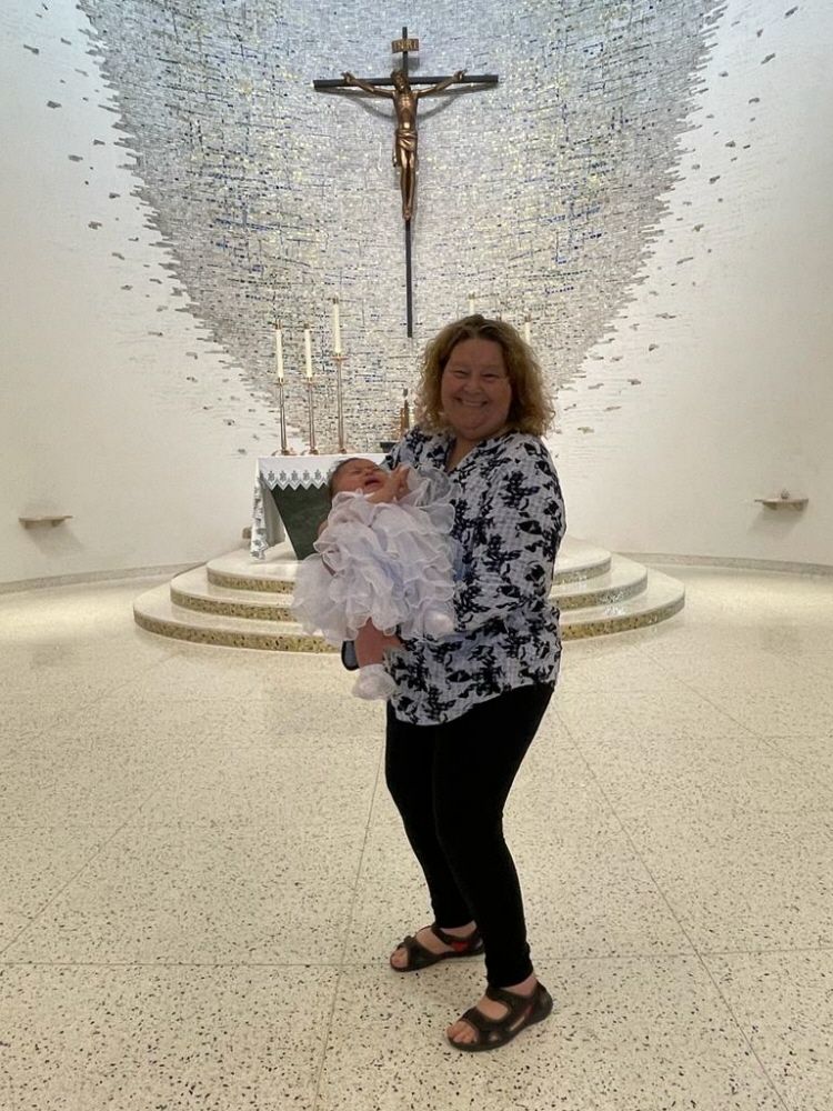 Memorial wall photo