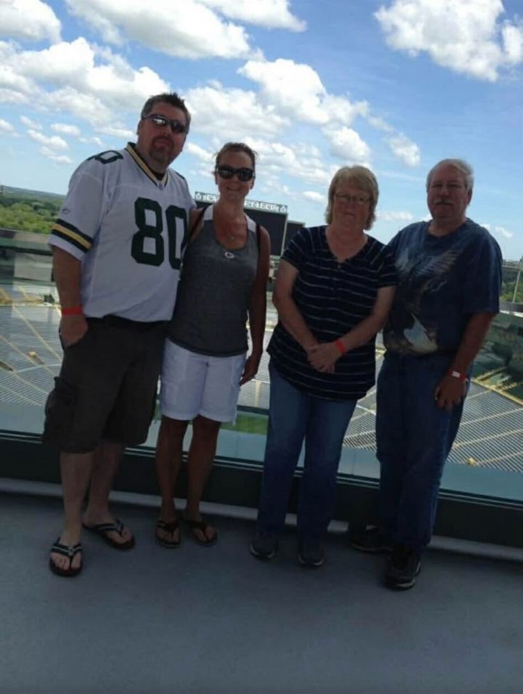 Memorial wall photo