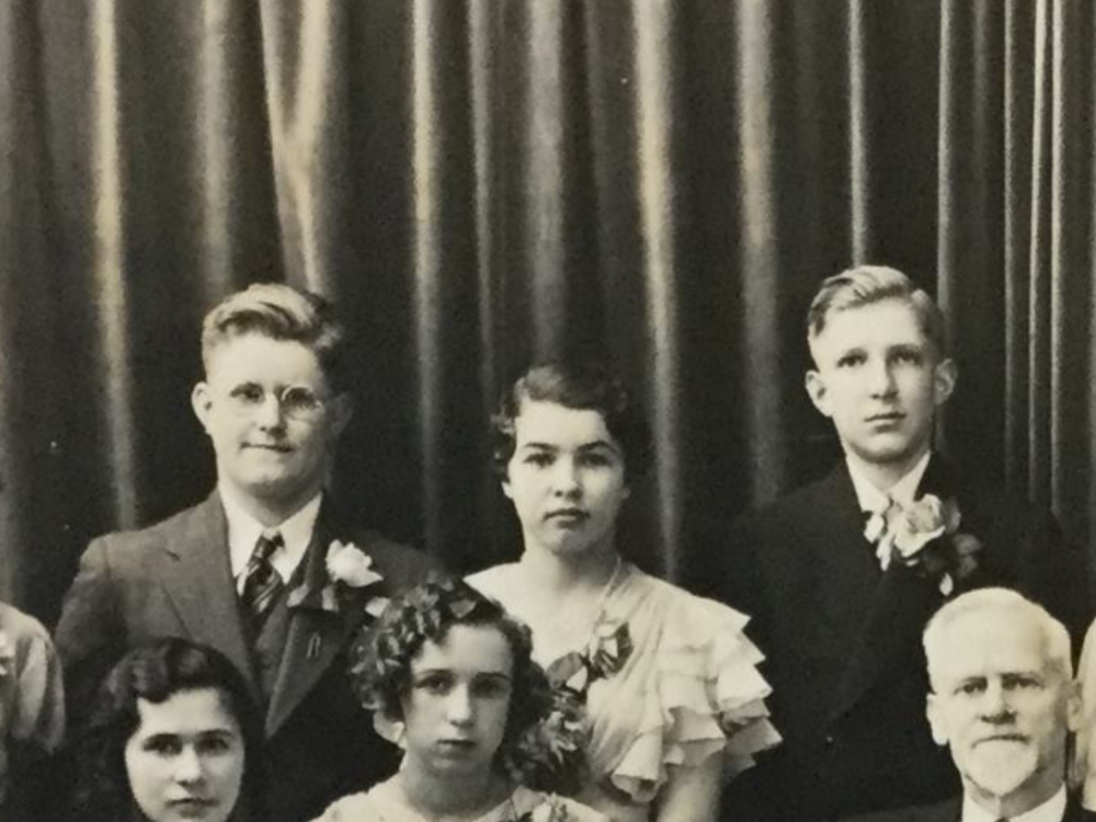 Memorial wall photo
