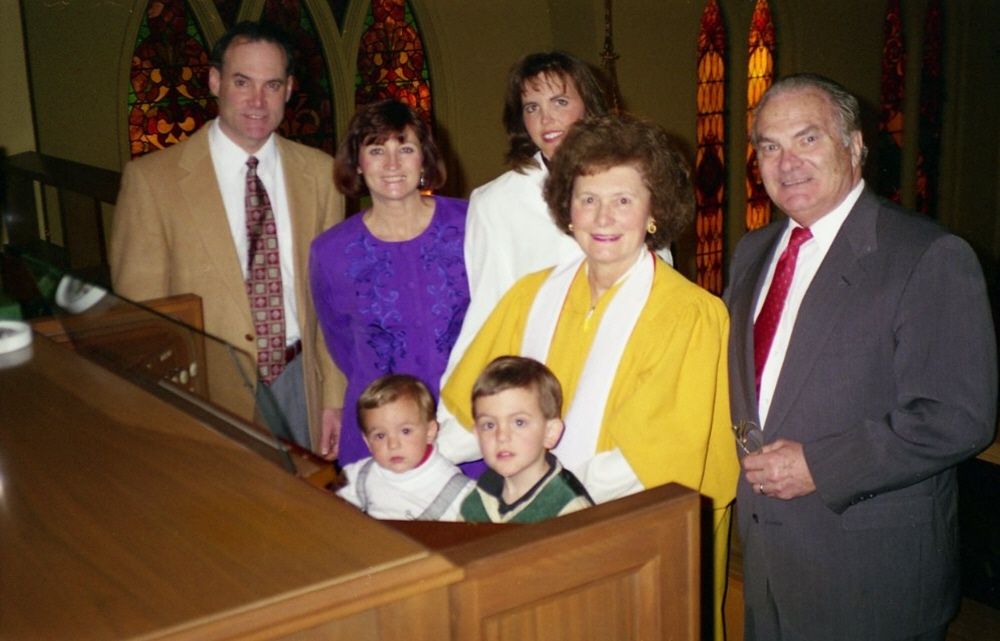 Memorial wall photo