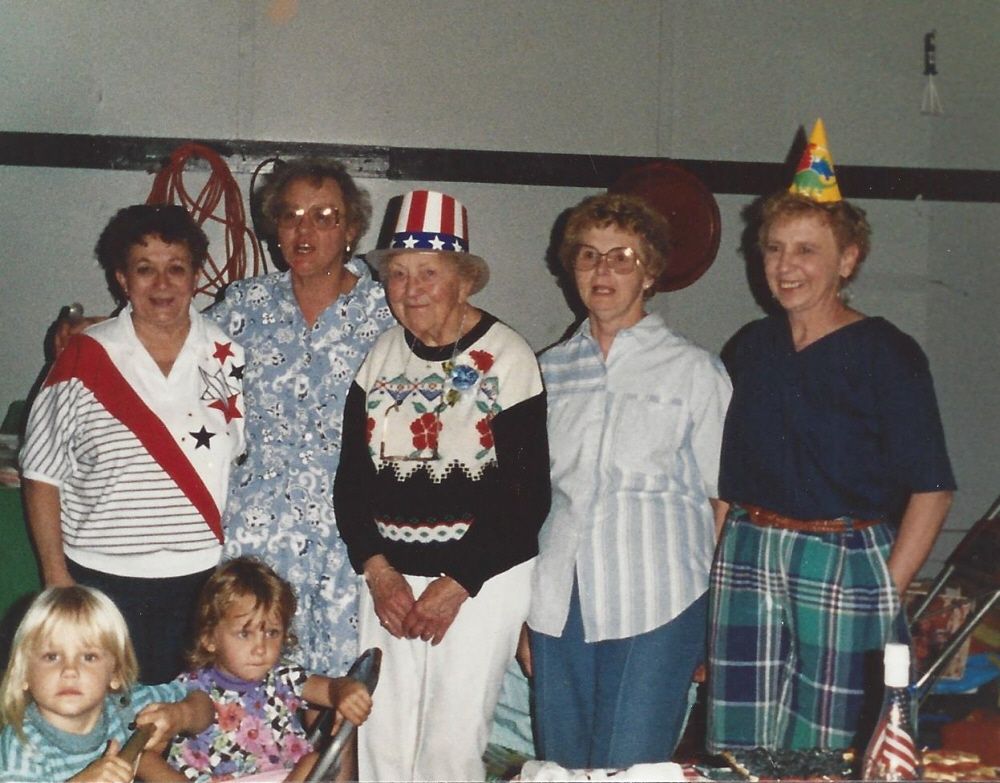 Memorial wall photo
