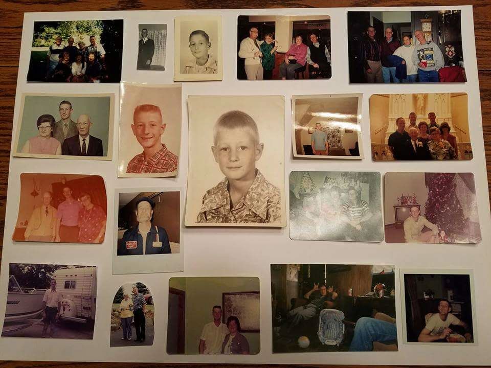 Memorial wall photo
