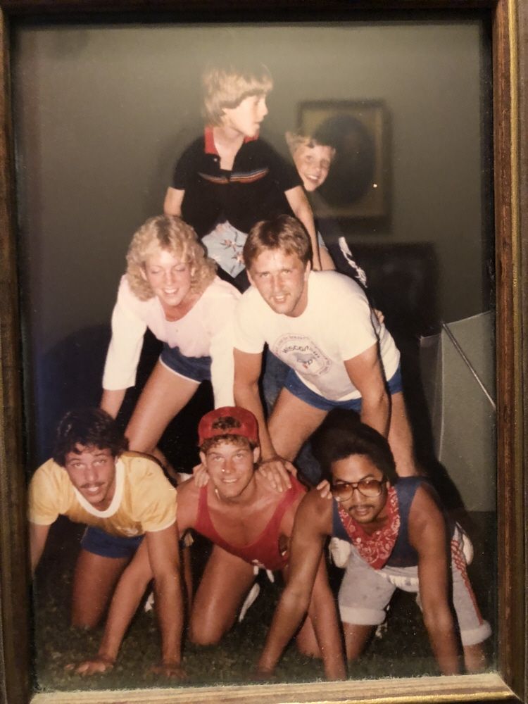 Memorial wall photo