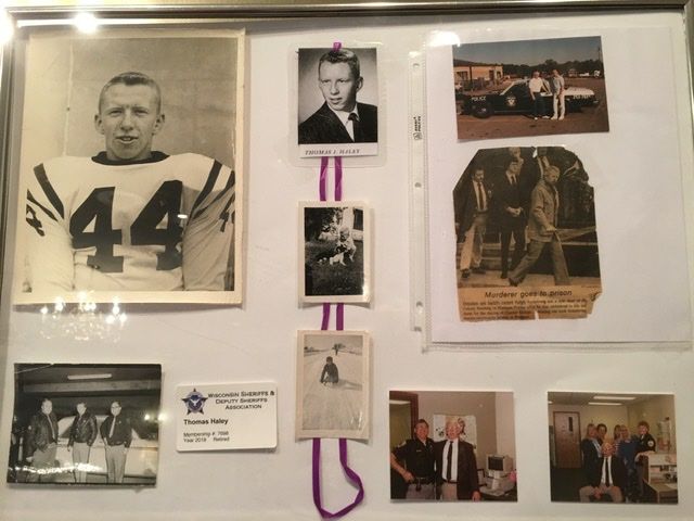 Memorial wall photo