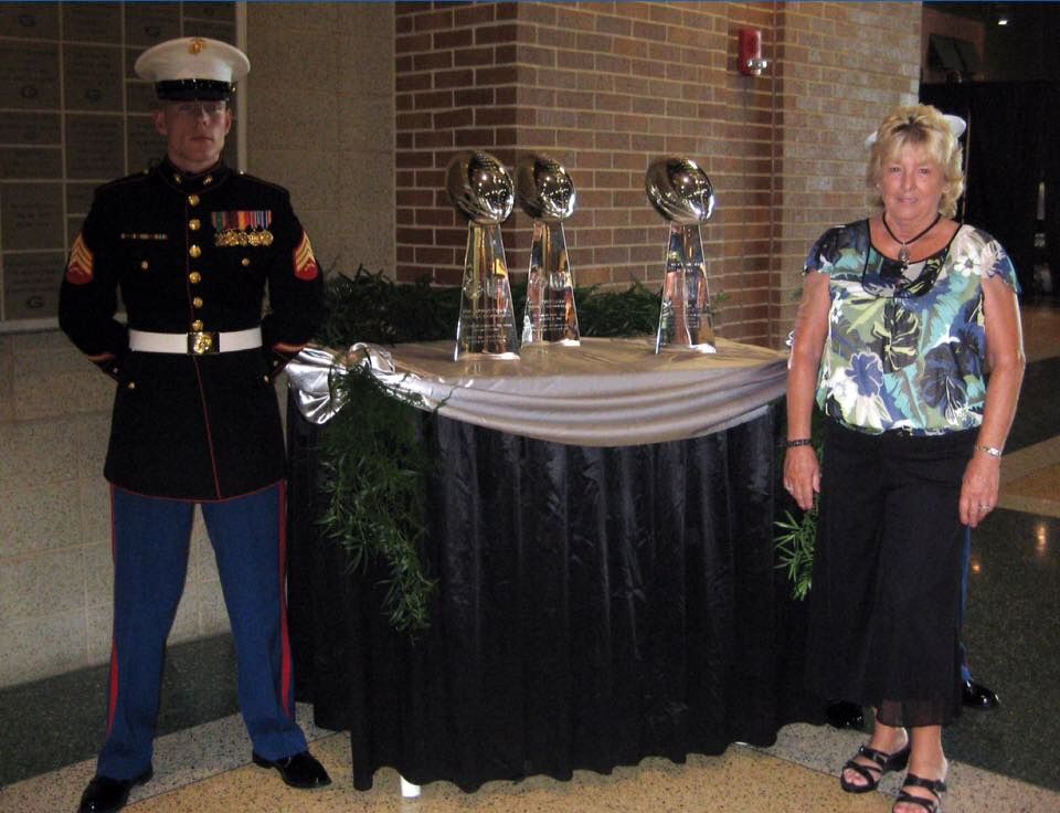 Memorial wall photo