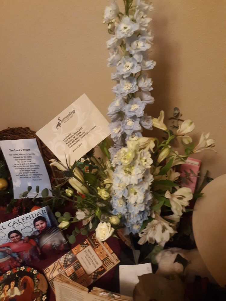 Memorial wall photo
