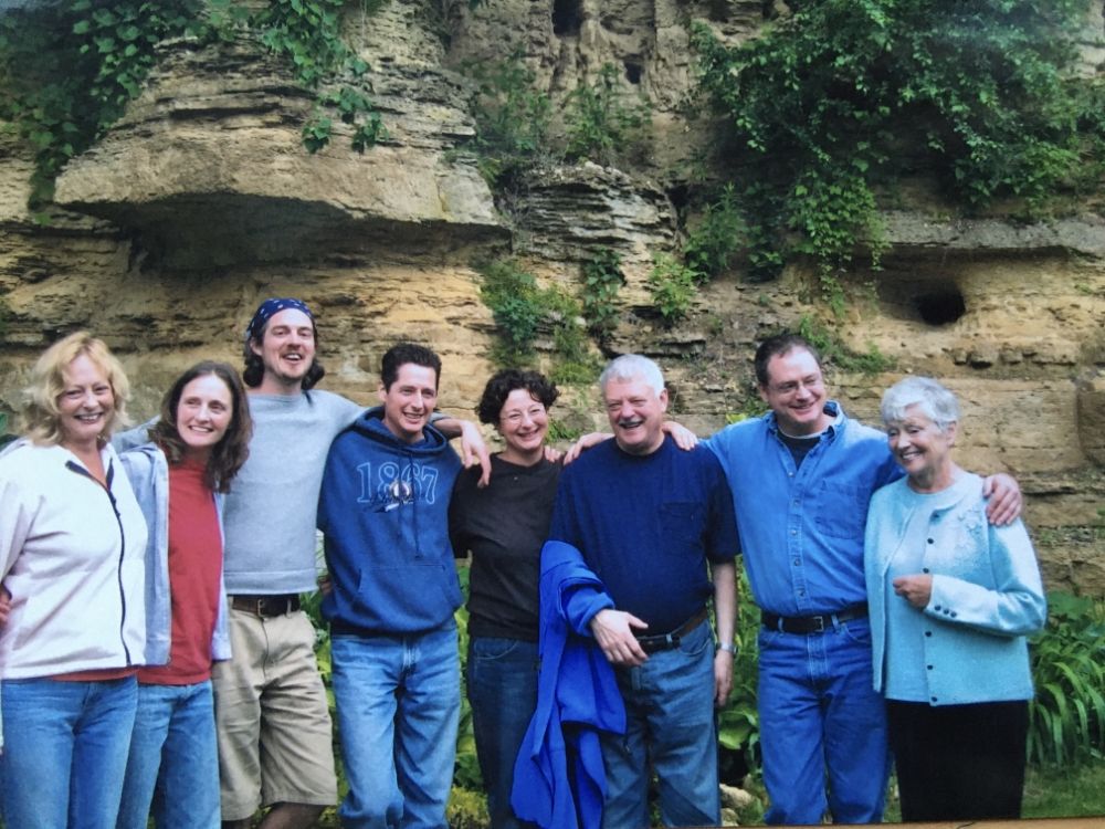 Memorial wall photo