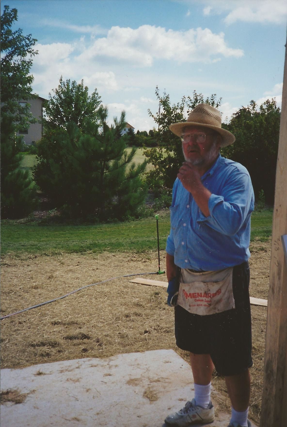 Memorial wall photo