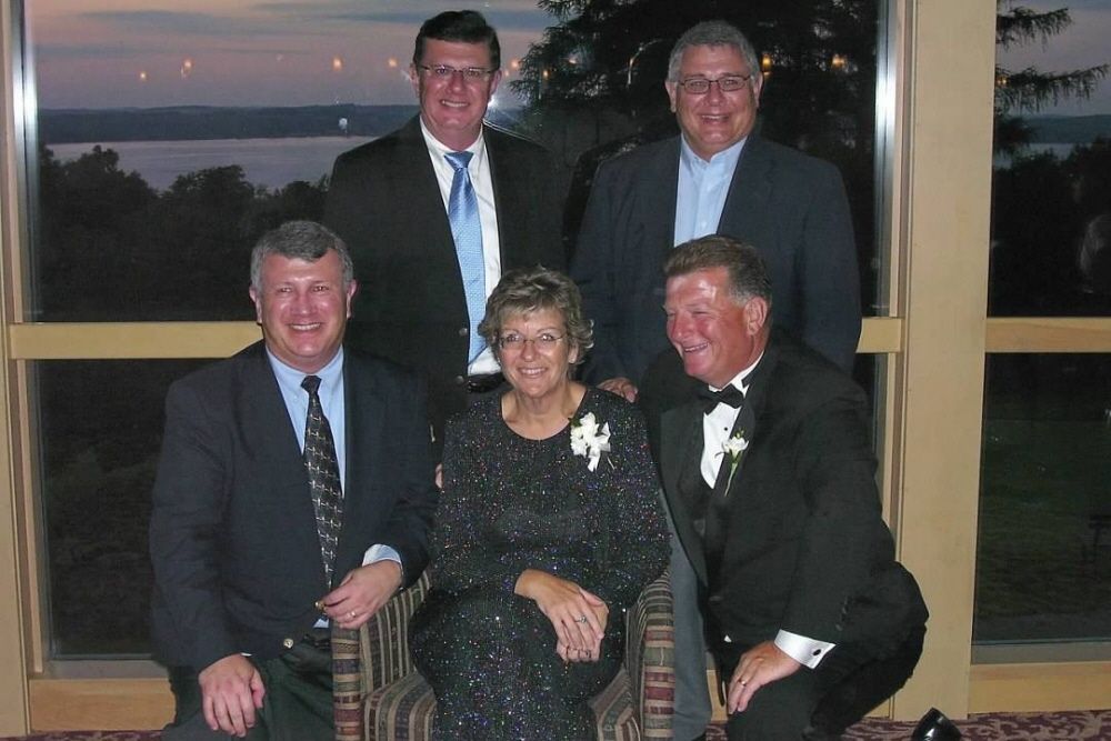 Memorial wall photo
