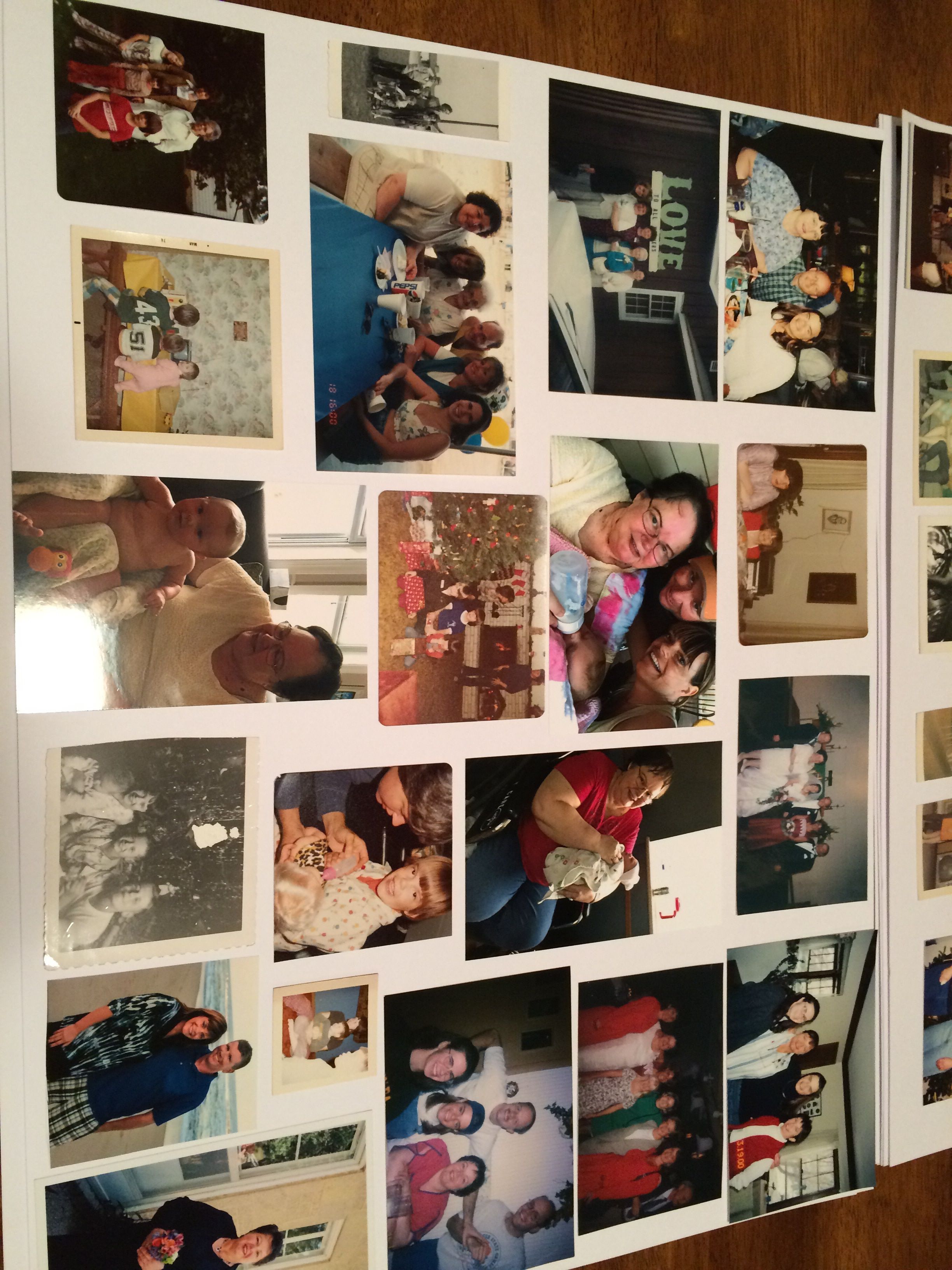 Memorial wall photo