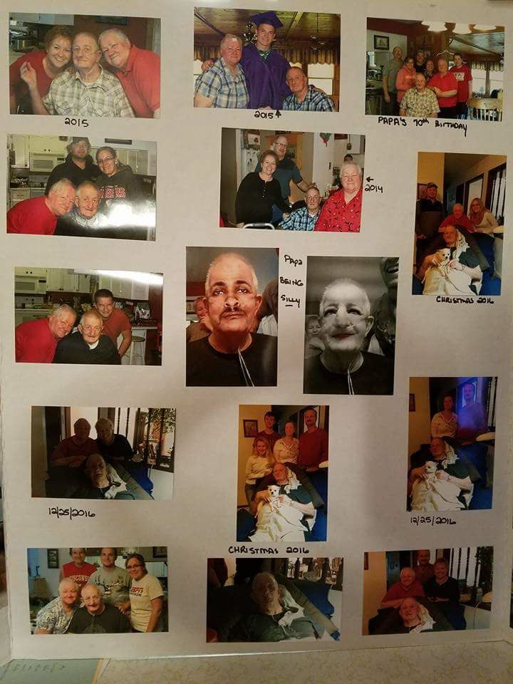 Memorial wall photo