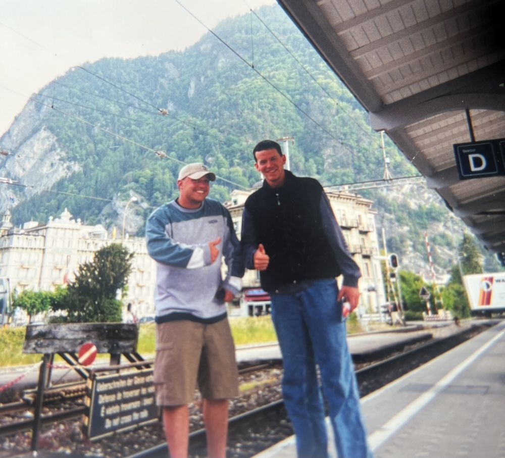 Memorial wall photo