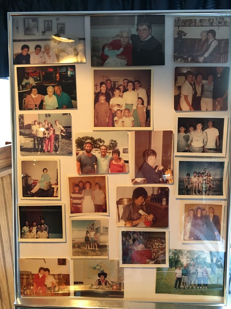Memorial wall photo