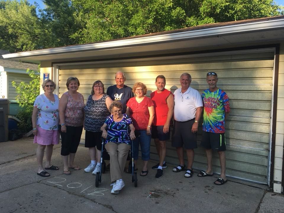 Memorial wall photo