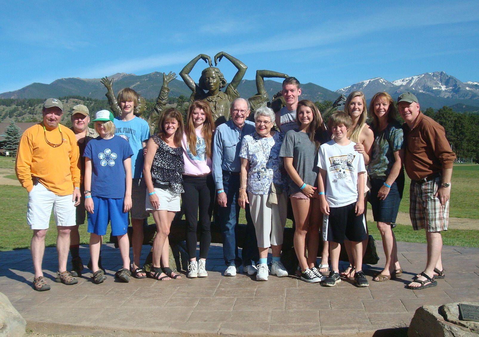 Memorial wall photo
