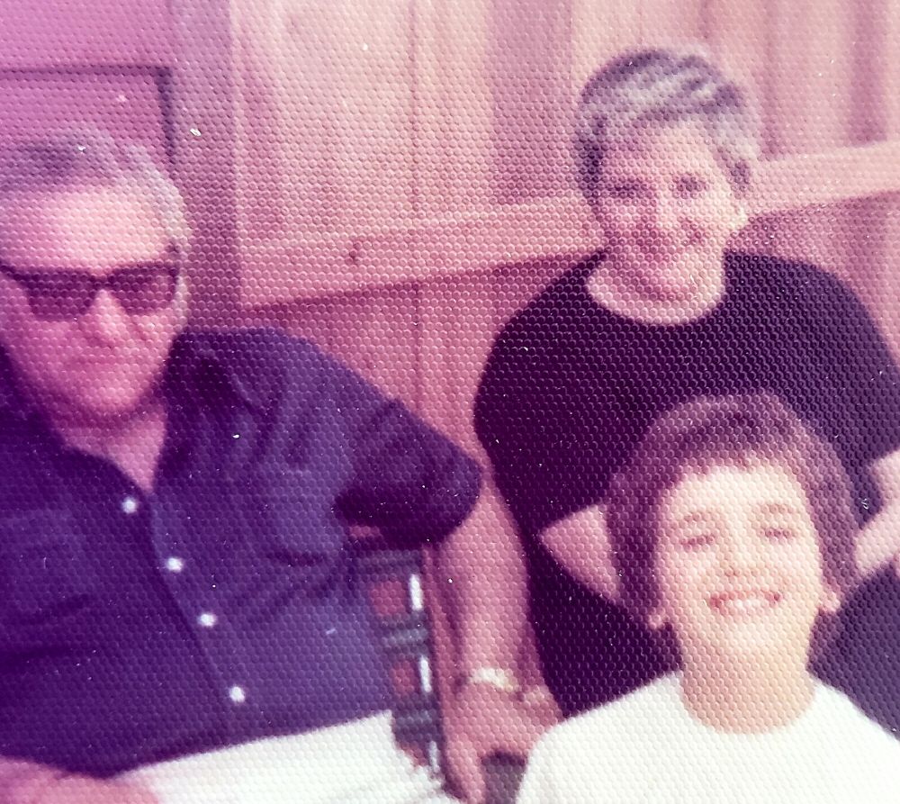 Memorial wall photo