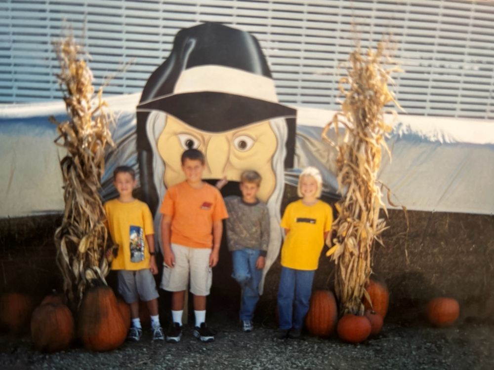 Memorial wall photo