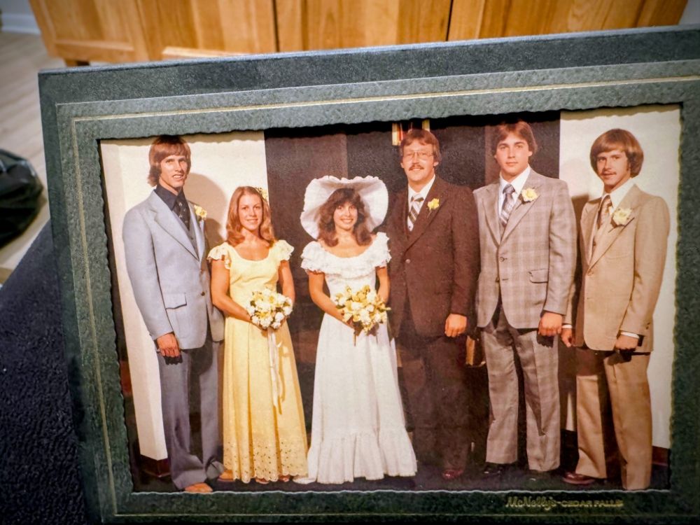 Memorial wall photo