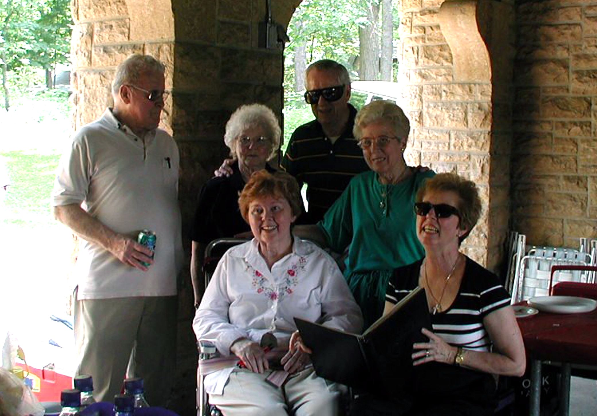 Memorial wall photo