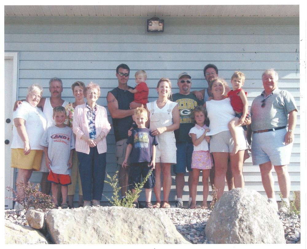 Memorial wall photo