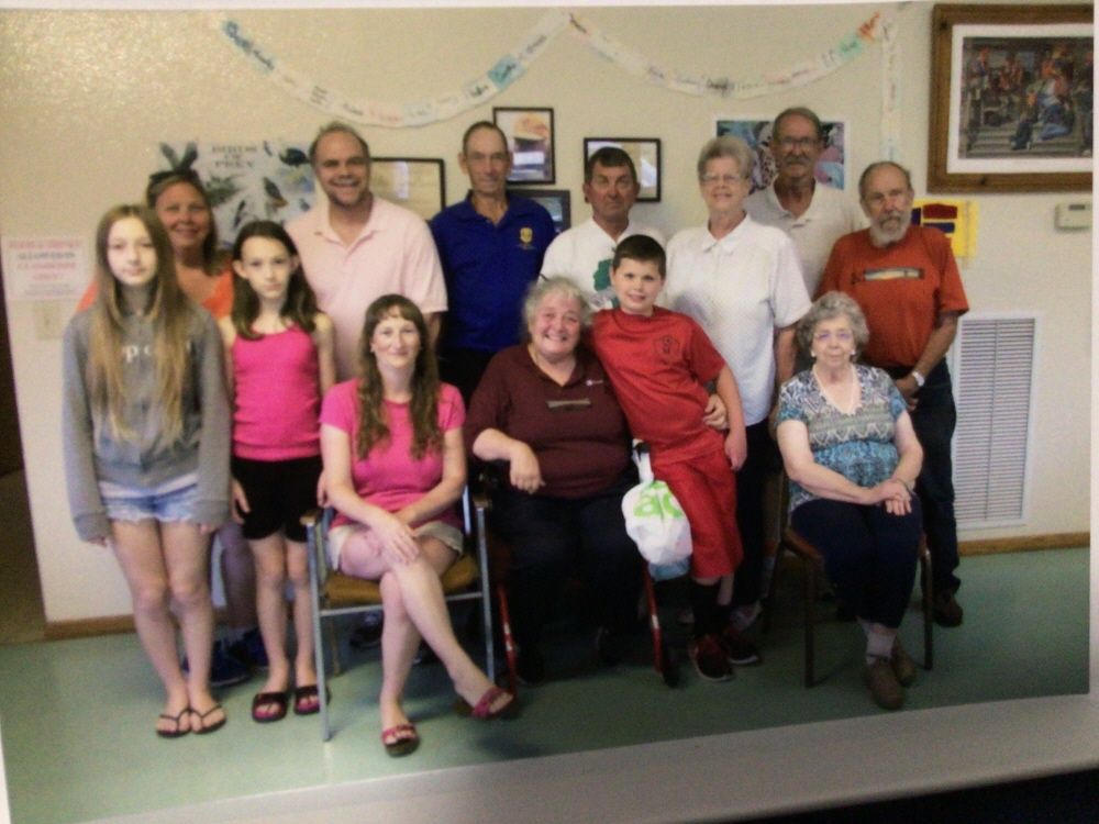 Memorial wall photo