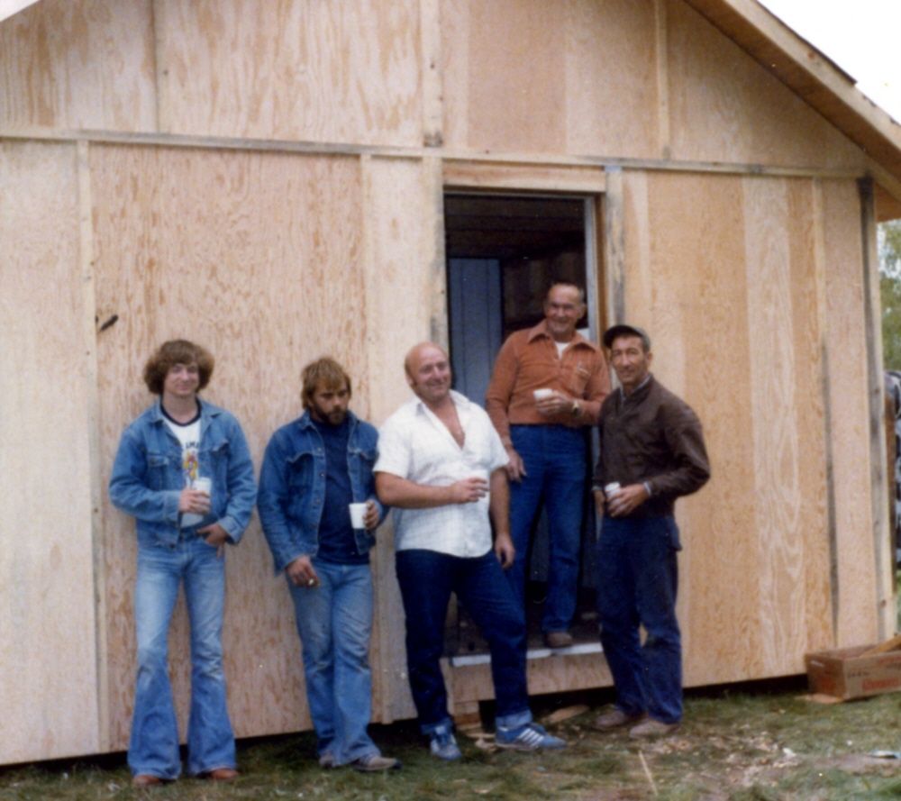 Memorial wall photo