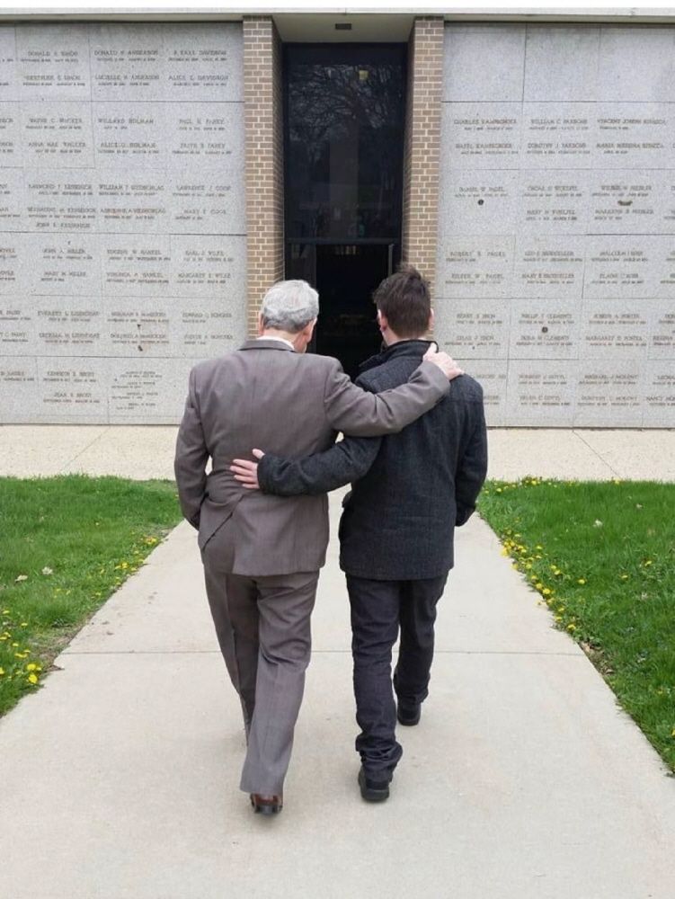 Memorial wall photo
