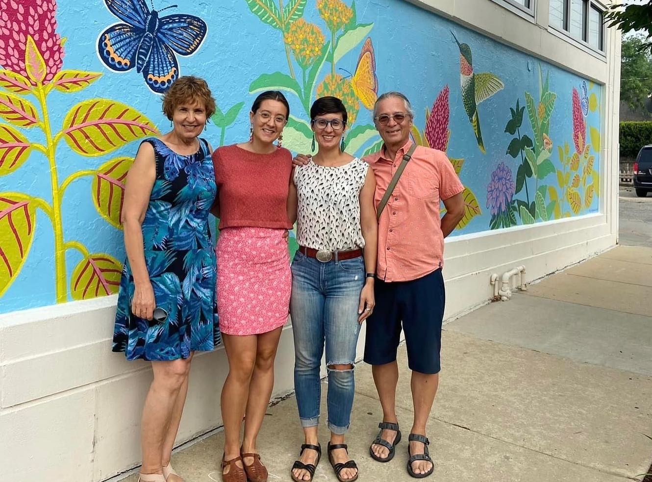 Memorial wall photo