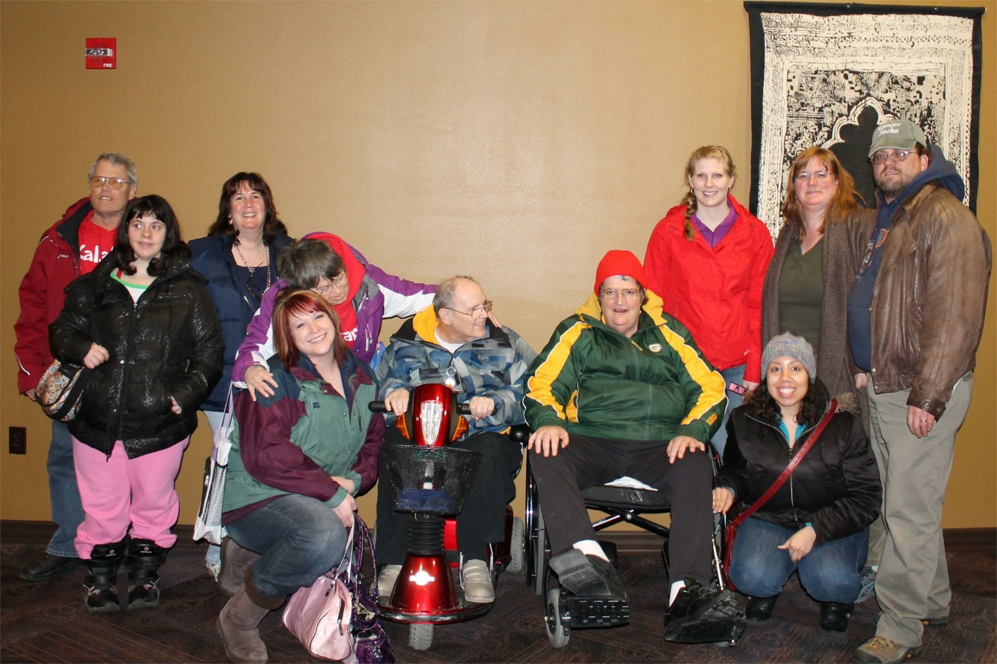 Memorial wall photo