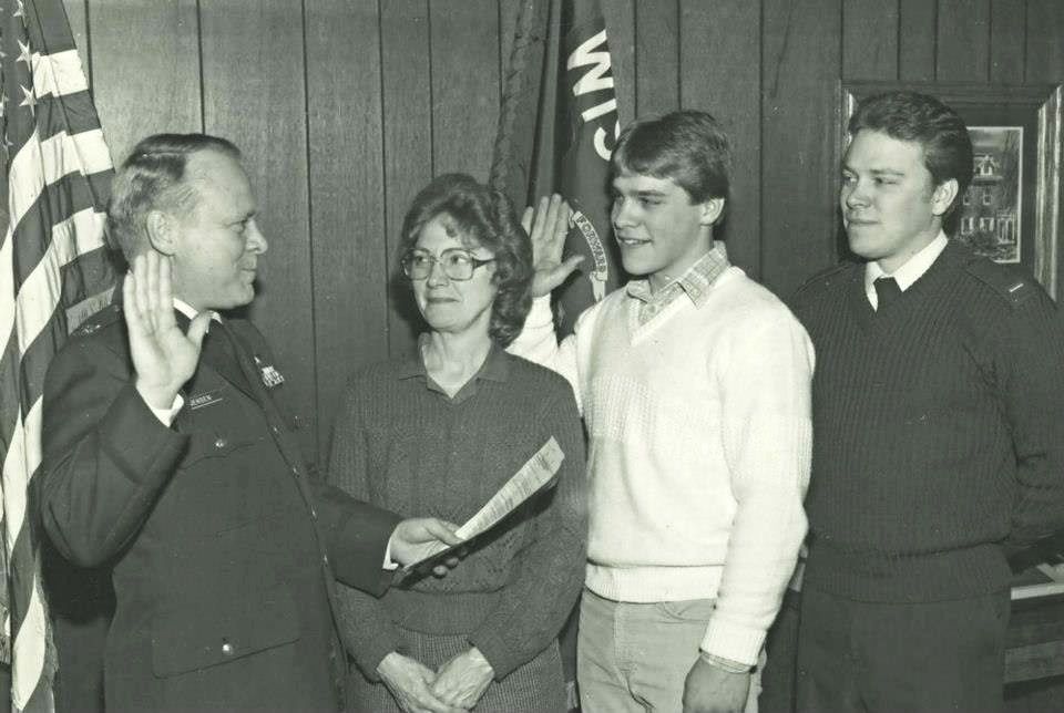 Memorial wall photo