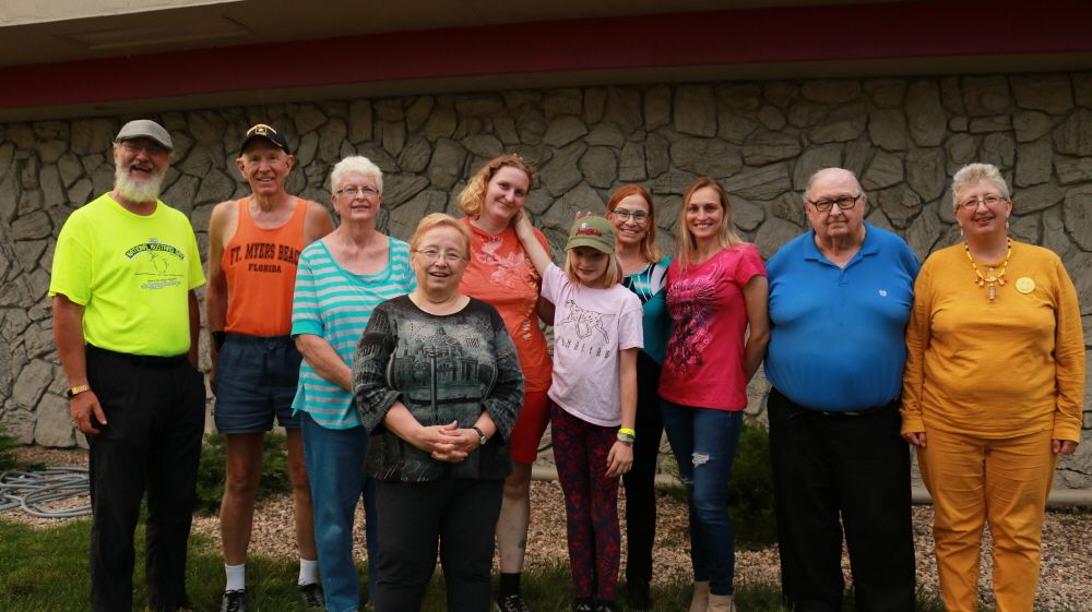 Memorial wall photo