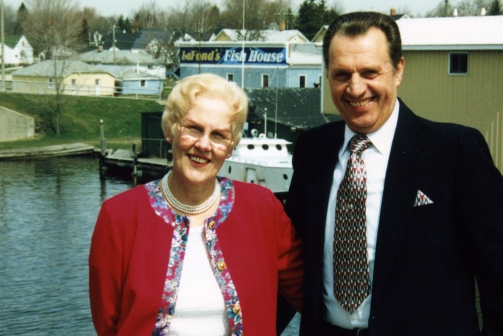 Memorial wall photo
