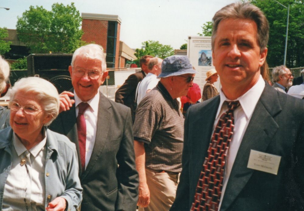 Memorial wall photo