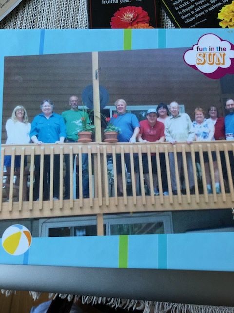 Memorial wall photo
