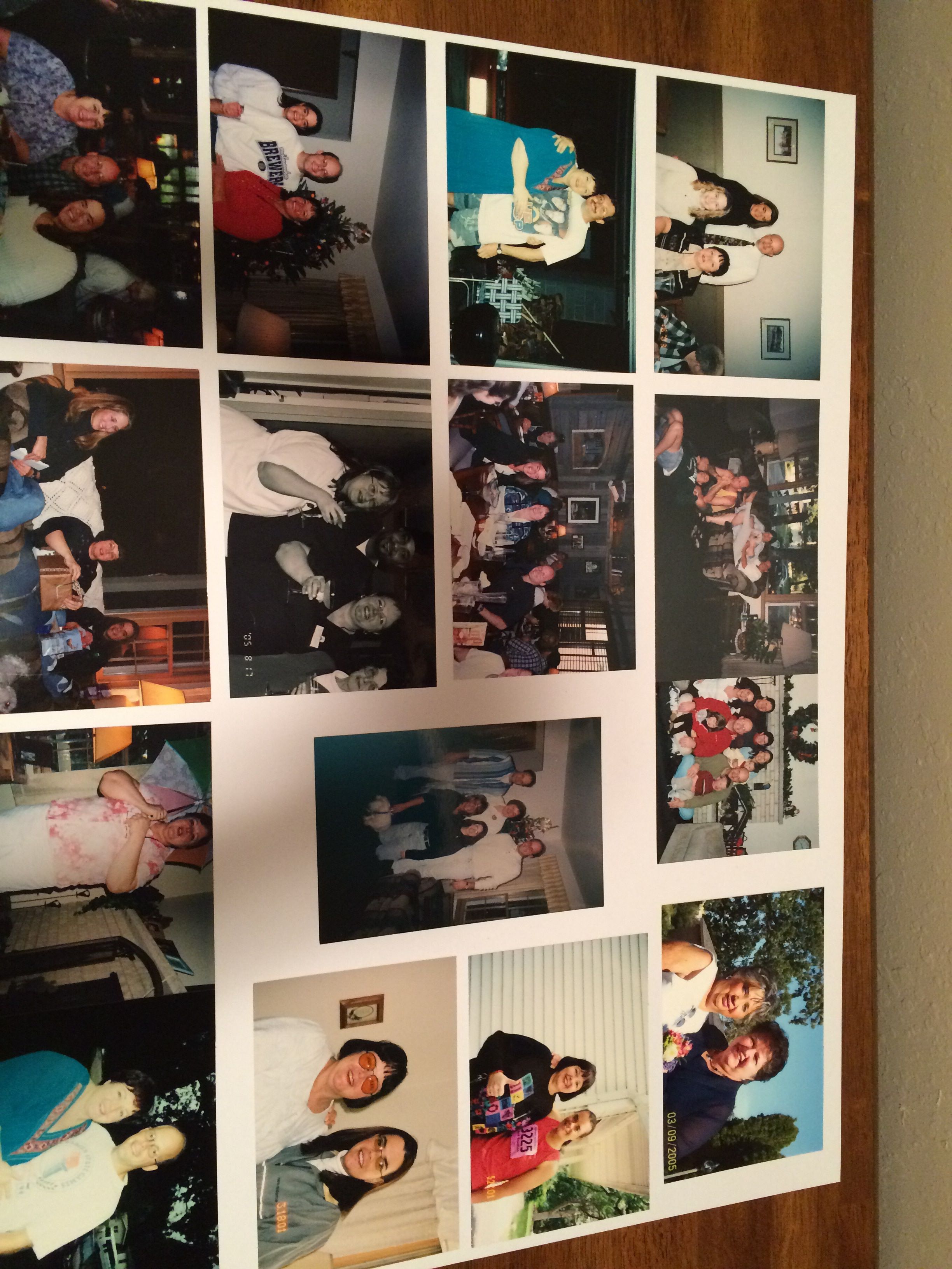 Memorial wall photo