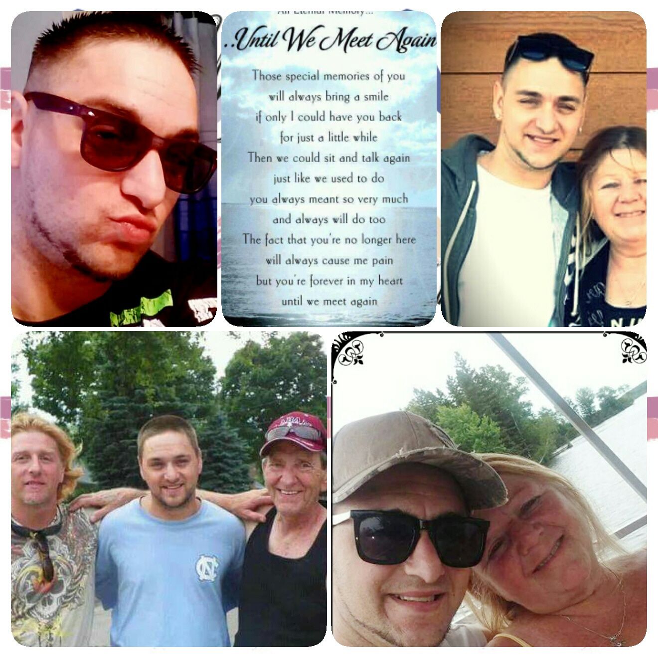 Memorial wall photo