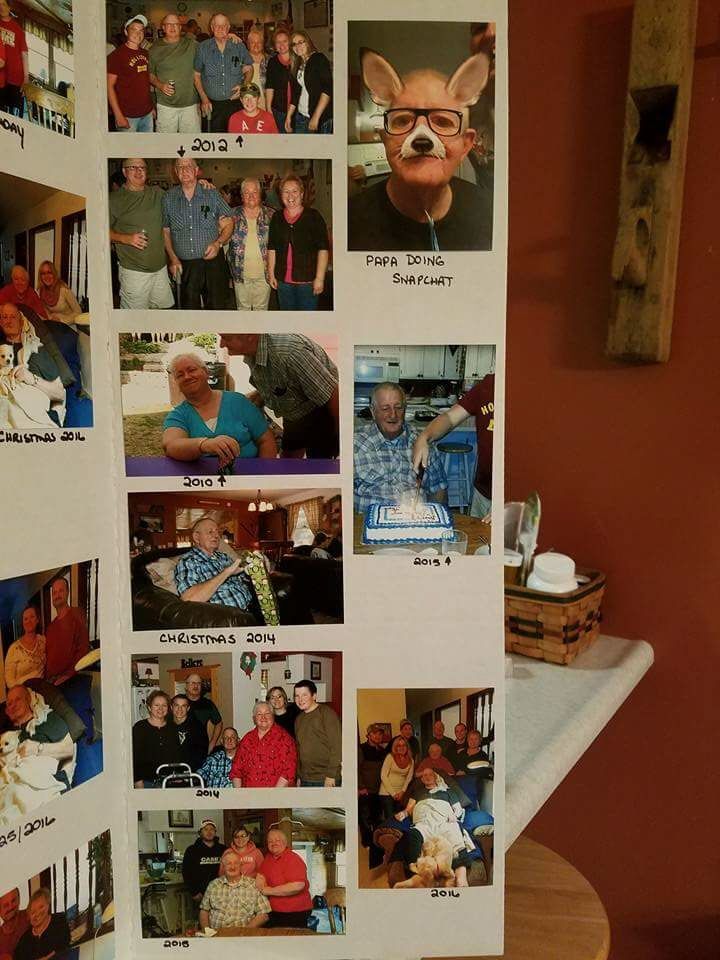 Memorial wall photo