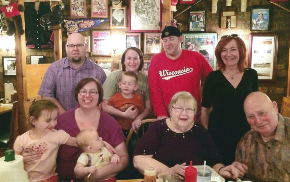 Memorial wall photo