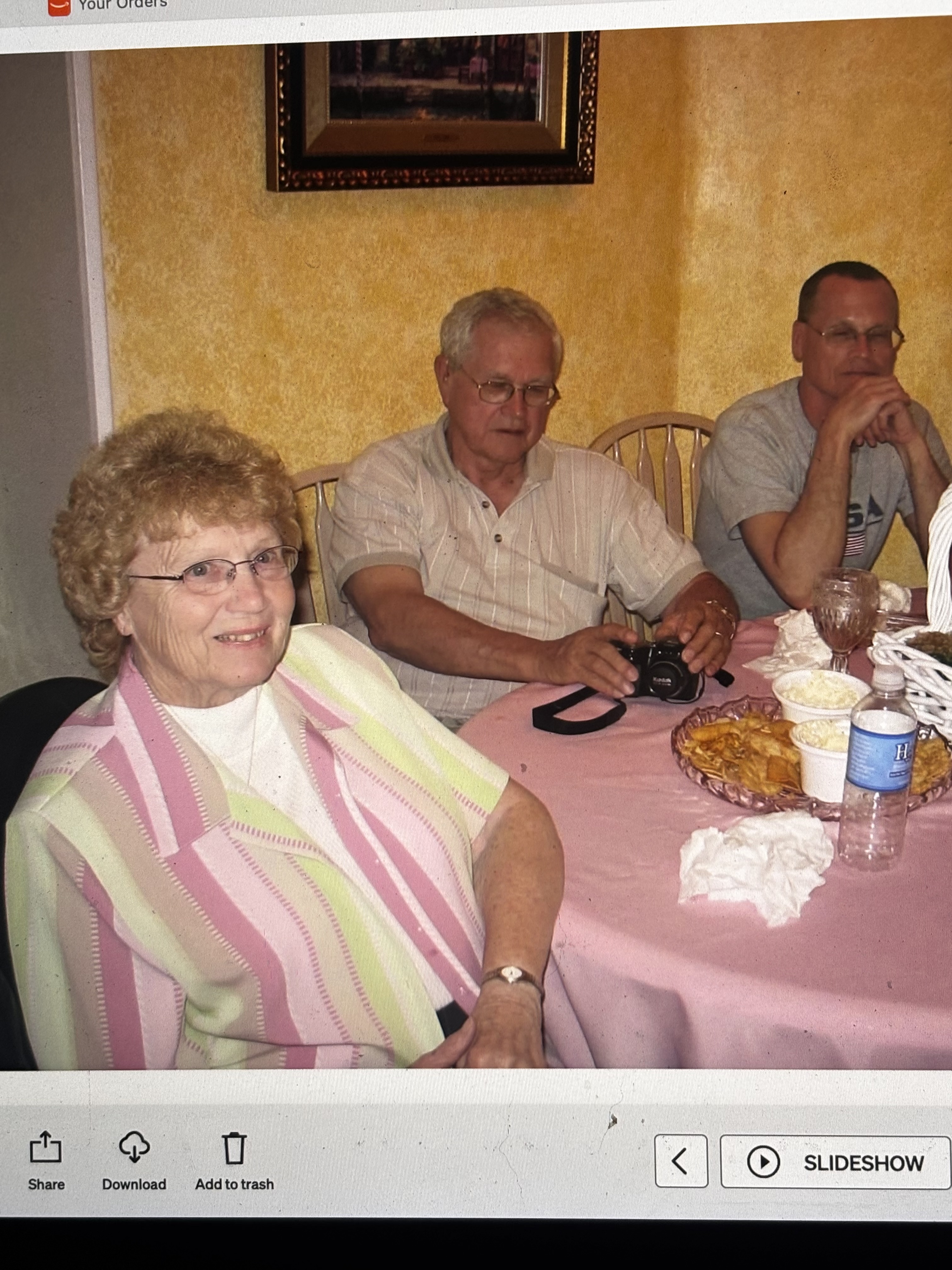 Memorial wall photo