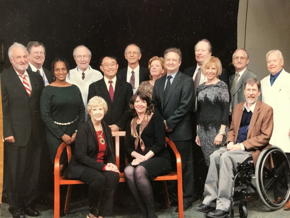 Memorial wall photo