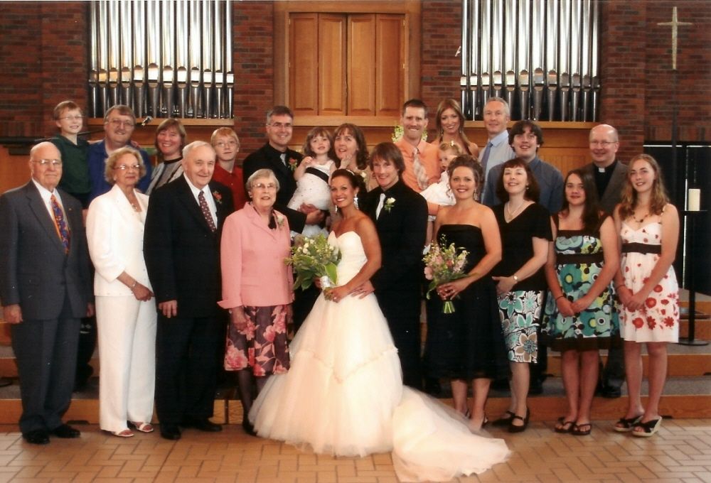 Memorial wall photo