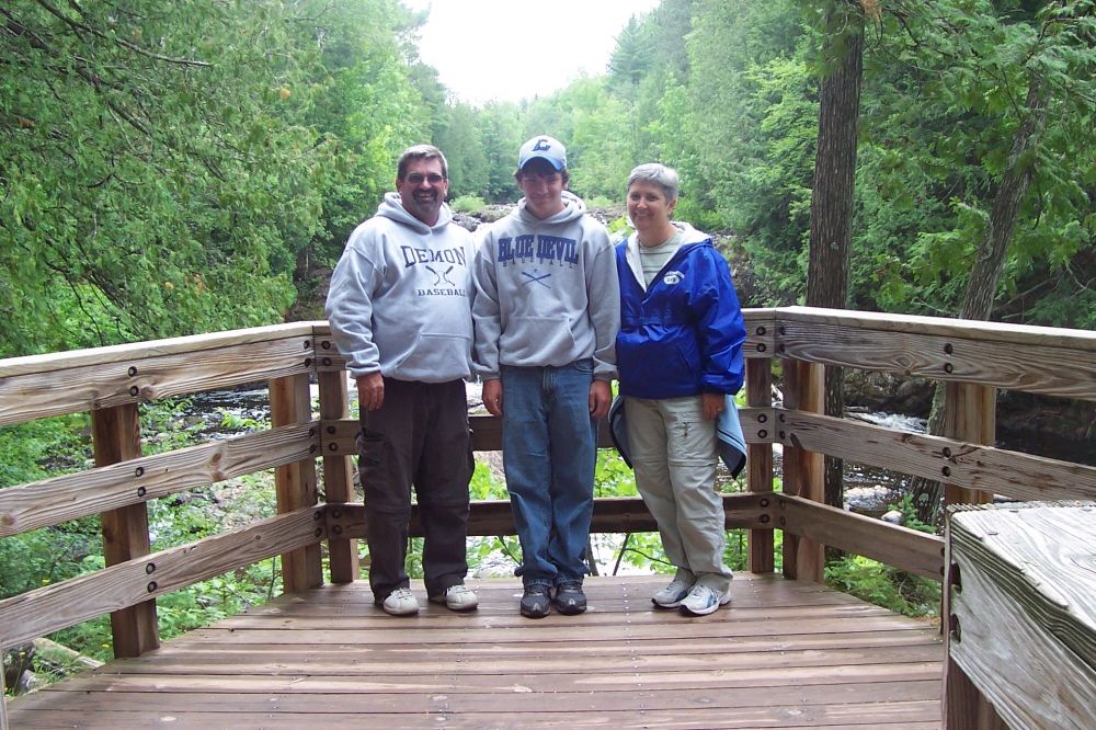 Memorial wall photo
