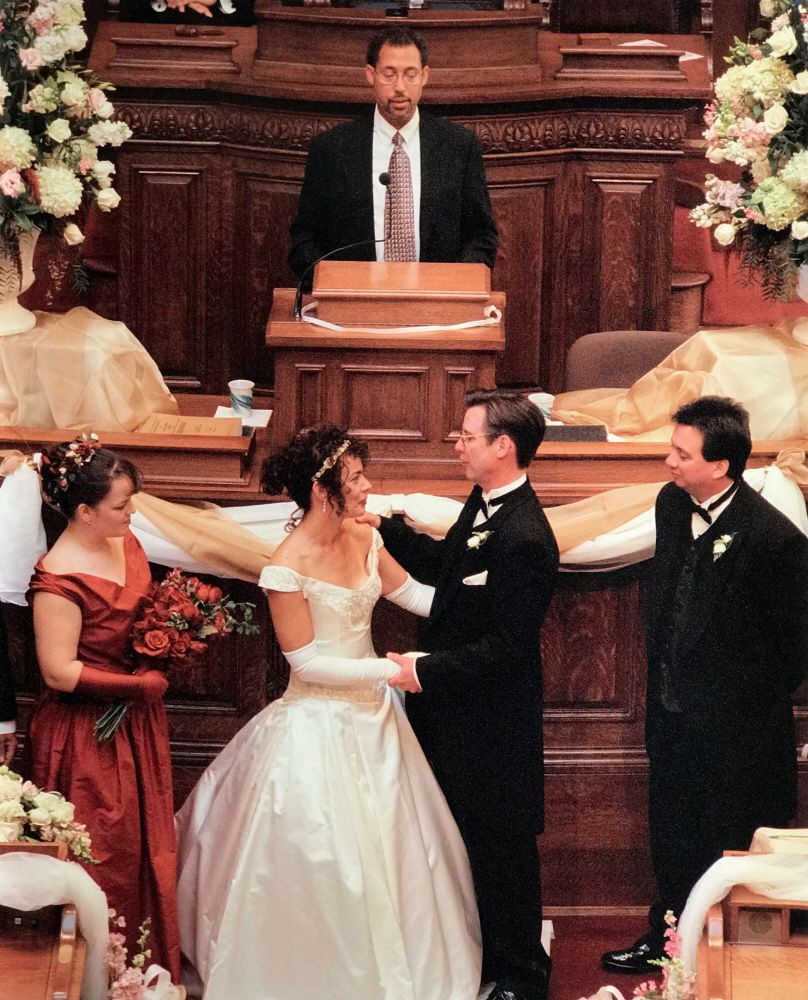 Memorial wall photo