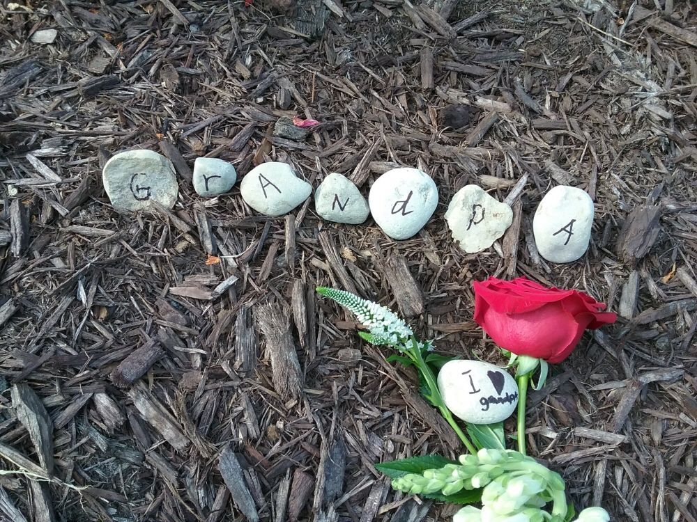 Memorial wall photo