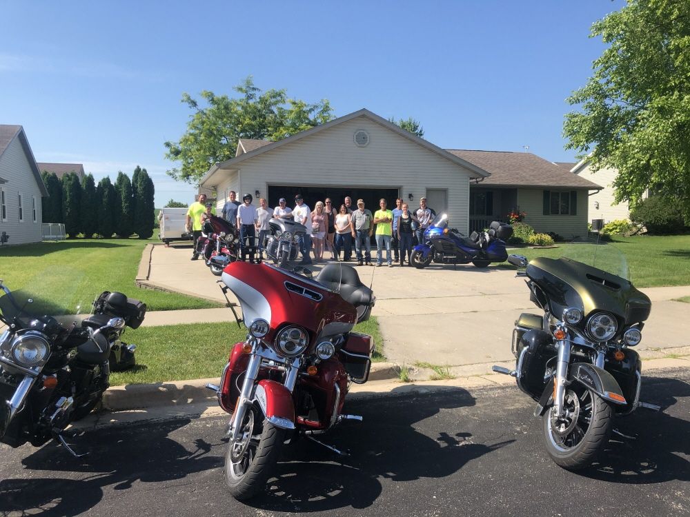 Memorial wall photo