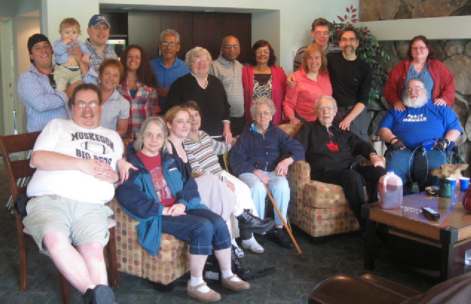 Memorial wall photo